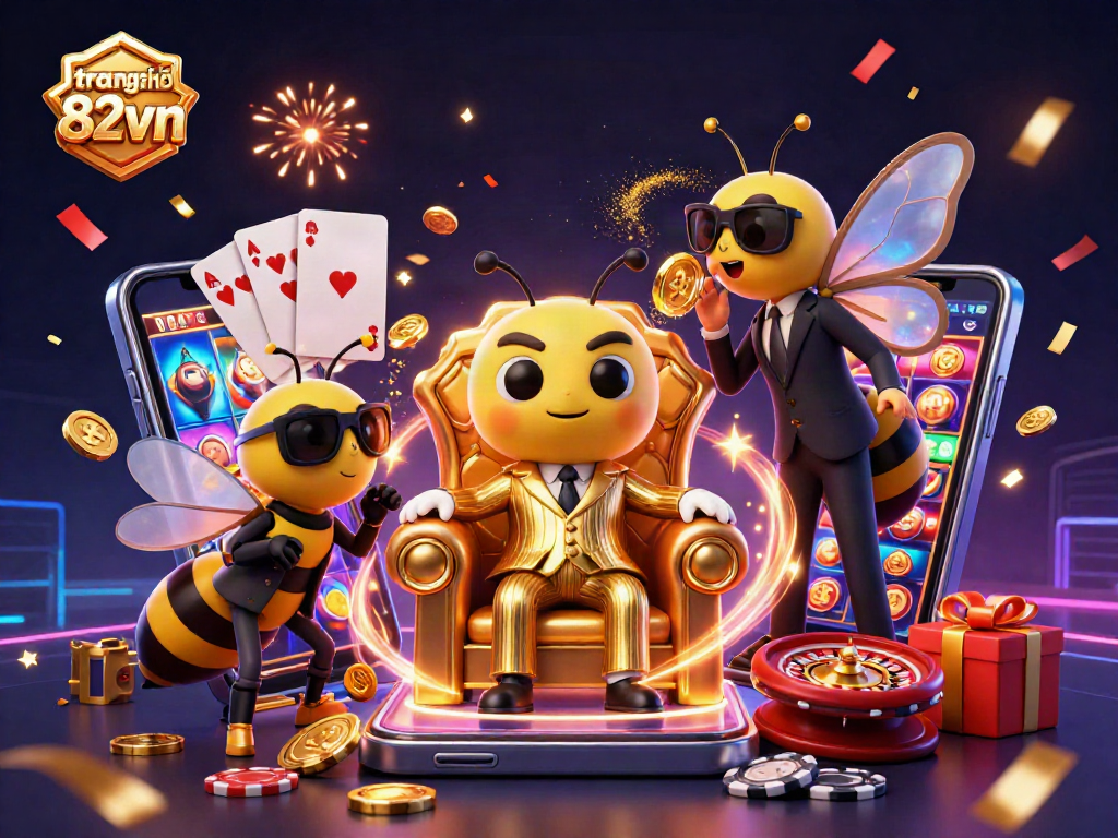 Experience excitement at trang chủ 82vn with a dazzling casino scene featuring vibrant elements and rich gameplay.