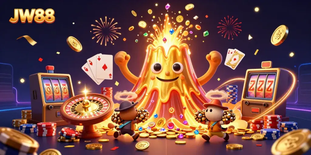 Experience the excitement of JW88 with treasure-filled gameplay and vibrant casino action.