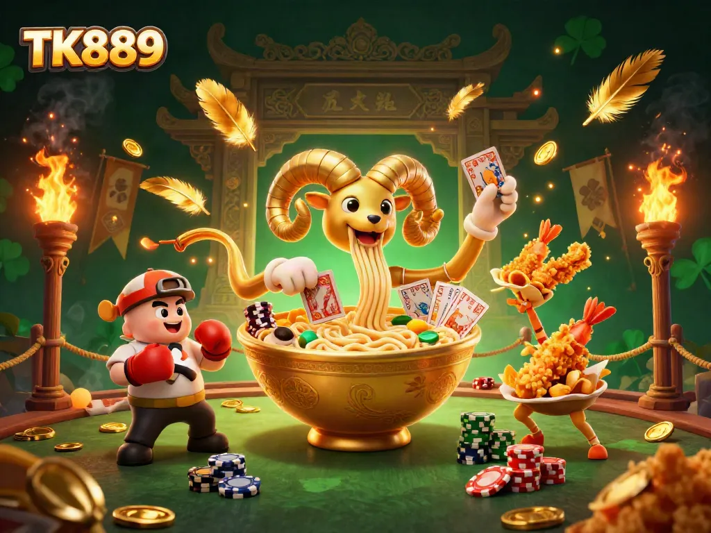Engage in thrilling games with TK889 featuring unique characters and dynamic casino elements.