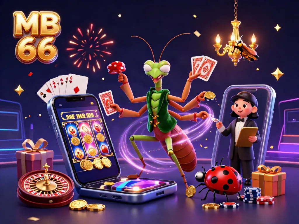 Experience vibrant winning scenarios at MB 66 with exciting games, lively characters, and rich prizes.