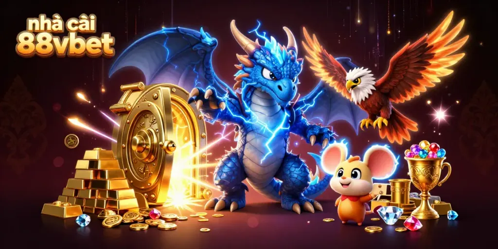 Experience the excitement of nhà cái 88vbet with dynamic gaming elements and vibrant characters.