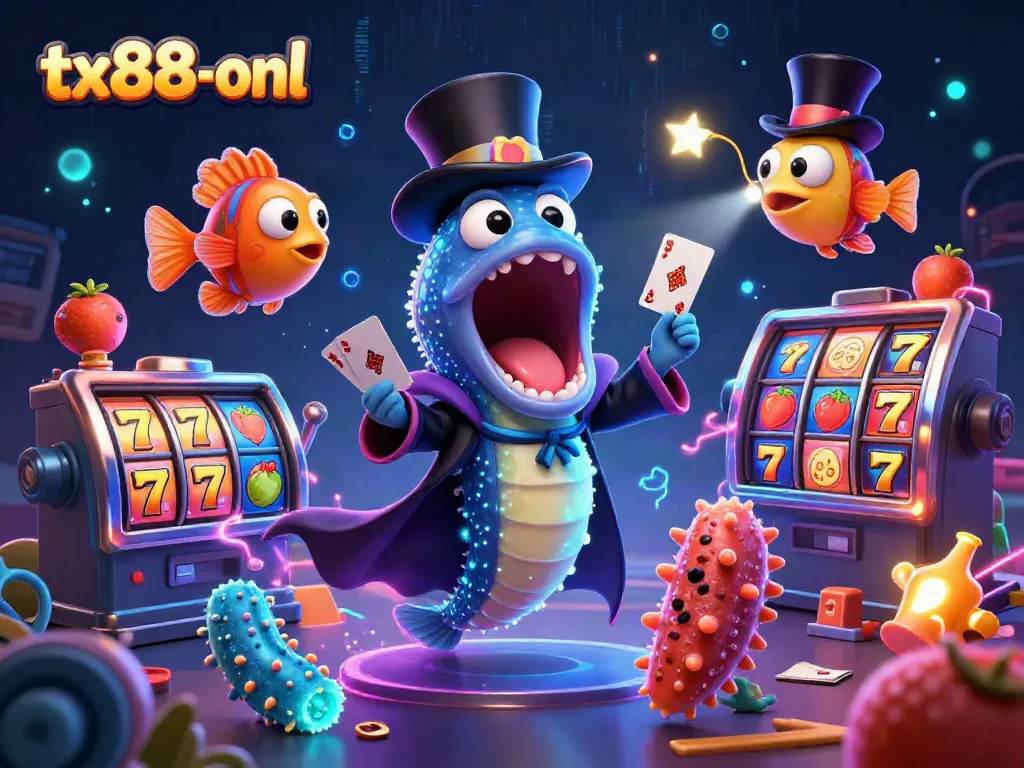 Experience thrilling gameplay with tx88-onl's vibrant casino scene featuring magical undersea characters.