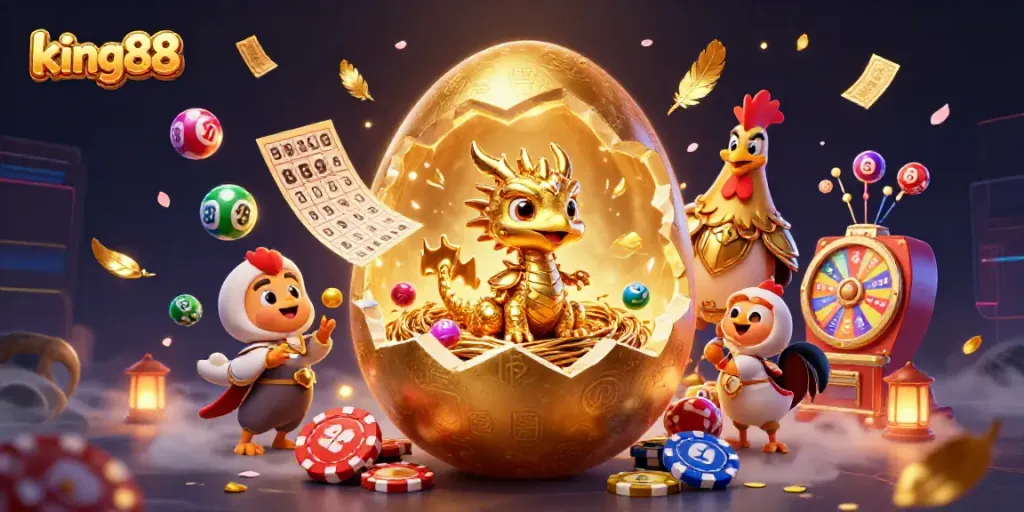 Engage in thrilling gameplay with king88 featuring gold dragon and dynamic lottery action.